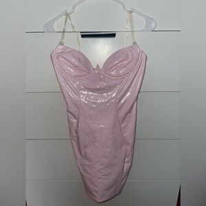 Small pink oh Polly mini dress